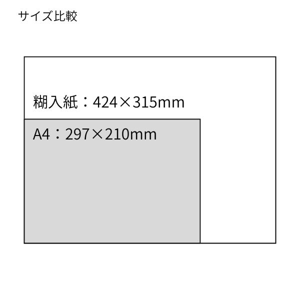糊入紙 大極殿遊亀 4.2k(微弱)500枚/箱 中厚 - 画像 (4)